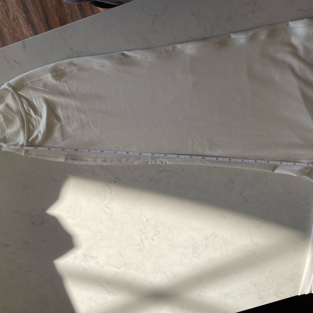 Lululemon Athletica Cream Track Pants - Picture 4 of 7